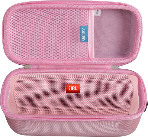Hard Travel Case for JBL FLIP 5 / JBL FLIP 6 Waterproof Portable Bluetooth Speaker (Pink)...