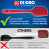 DI ORO Silicone Spatula Set - Rubber Kitchen Spatulas for Baking, Cooking, & Mixing - 600°F Heat-Resistant & BPA Free Silicone Scraper Spatulas fo...