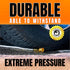 Tardigrade Steel Hose 1FT Metal Garden Hose Short - 304 Stainless Steel Water Hose 1 FT Dog Chew Crush Proof, Flexible, Heavy Duty Brass No Kink, ...