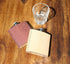 WUDN 6 oz. Wooden Hip Flask - Stainless Steel Body, Real Aromatic Cedar...