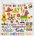 Reminisce Mexican Fiesta Scrapbook Collection Kit, White, 12-x-12-Inch...