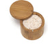 Lipper International Bamboo Wood Salt or Spice Box with Swivel Cover, 3-1/2" x 2-3/4"...