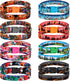 Nature Dog Collar Travel Pattern Adjustable Nylon Pet Collars for Small Medium Large Dogs Puppy Designer Print (Japan, Neck Fit 14"-18")...