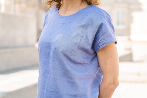 Verdun Woven T-Shirt Sewing Pattern...