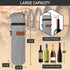 opux Wine Bag Single Bottle Carrier Tote, Insulated Wine Cooler Bag for Travel Picnic Beach with Shoulder Strap, Thermal One Bottle Holder Carryin...