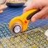 Premier Blades 45mm Rotary Cutter Blades - (15 Pack) Fits Fiskars, Olfa, Martelli Blades and More - Studio Fabric Cutter Wheel for Fabric & Paper...