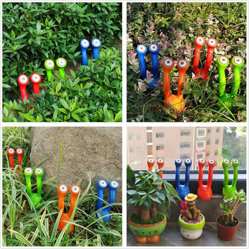 Creative Snail Statues Garden Spy's Eye Fairy Garden Statue Accessories, Funny Garden Decor Yard Art Outdoor Statue Décor, Flowerpot Patio Lawn De...