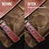 MASTAPLASTA Original Self-Adhesive Leather Repair Tape - Dark Brown 60" x 4" (150x10cm). Your Quick and Easy All-in-One Upholstery-Quality Leather...