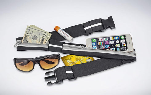 GO Belt – As Seen on TV – Extra Stretchy - 2 Expandable Pockets...