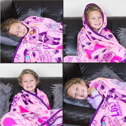 Franco Kids Bedding Super Soft Plush Throw Blanket, 46" x 60", LOL Surprise,AT0508...