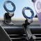 Magnetic Car Phone Mount for iPhone 15/14/13/12 Pro Max Mini & MagSafe Cases - 360 Degrees Rotation, One-hand Operation, Super Strong Magnet Force...