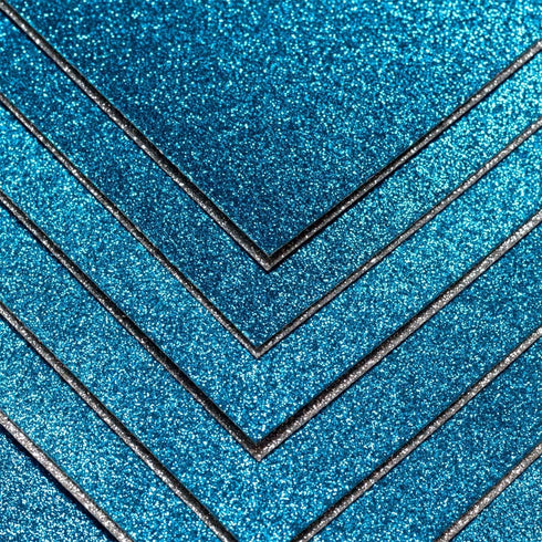 YZH Crafts Glitter Cardstock Paper,No-Shed Shimmer Glitter Paper,10 Sheets, DIY Party Deco, 8 Inch X 12 Inch, A4 Size (Royal Blue)...