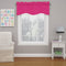 ECLIPSE Kendall Modern Scalloped Valance Rod Pocket Window Curtain for Kitchen or Bathroom , Raspberry, 42" x 18"...