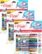 Xtra Sparkle Glitter Gel 10 Colours Xtra Sparkle Gel Pen by Flair 3 Pack...