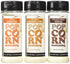 Urban Accents Popcorn Seasoning - All Natural - Gluten Free - Non-GMO - Variety Pack of 3 - Buttery Caramel Corn/Cracked Pepper Asiago/White Chedd...