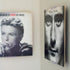 CollectorMount Album Mount 1 Pack Wall Mount Album Frame Brackets or Shelf Stand, Adjustable, Clear to display Vinyl Records...