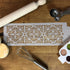 Designer Stencils Mexican Tile Cake Stencil Tier 4, Beige/semi-transparent...
