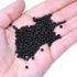 Mandala Crafts Glass Tiny Beads - 6000 8/0 Small Kit - 3mm Black for Jewelry...