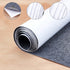 BENECREAT 15.5 x 78.5 Dark Gray Adhesive Felt Sheets Fabric Sticky Sheets Fabric Peel Stick for DIY Costume Making and Jewelry Box...