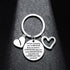 Inspirational Keychain Always Remember You Are Braver Than You Believe Jewellery Letter Keyring Gifts for Men Women...