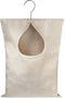 Handy Laundry Clothespin Bag - 11" x 15" - Holds 100 Medium-Sized Clothes Pins, Durable Canvas Material, Hook for Hanging and Effortlessly Sliding...