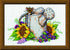 Design Works Crafts Watering Can Mouse, 5 x 7 Counted Cross Stitch Kit, 5" by 7", Multi-Colour...