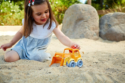 Green Toys Scooper Construction Truck, Yellow/Orange...
