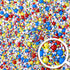 Sprinkle Pop Crash! Boom! Pow! Sprinkle Mix| Red Yellow Blue White Sprinkles| Superhero Cartoon Comic Book Themed Birthday Sprinkles Made in USA f...
