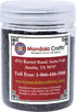 Mandala Crafts Glass Tiny Beads - 6000 8/0 Small Kit - 3mm Black for Jewelry...