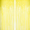 Yellow Tinsel Foil Fringe Curtains Decorations - You Are My Sunshine Baby Shower Birthday Party Photo Backdrops Props Decorations, 2pc...