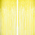 Yellow Tinsel Foil Fringe Curtains Decorations - You Are My Sunshine Baby Shower Birthday Party Photo Backdrops Props Decorations, 2pc...