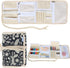 Teamoy Crochet Hook Case, Roll Bag Holder Organizer for Various Crochet Needles and Knitting Accessories, Compact and All-in-Place, Animal World...
