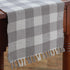 Park Designs Buffalo Check Dove Table Runner Yarn 13" X 54"...