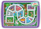 Genuine Fred DINNER WINNER, Enchanted Forest Kid's Dinner Tray - Award Winning - Picky Eater Solutions for Kids and Toddlers - Fun Mealtime - Divi...