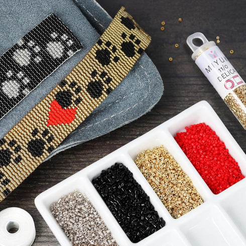 Miyuki Delica Seed Beads – Size 11/0 (1.6 mm), DB0310, Matte Black, 7.2 g, Approx. 1440 Beads, Made in Japan...