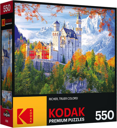 RoseArt - Kodak Premium - Castle, WA - 550 Piece Jigsaw Puzzle for Adults...