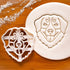 Set of 2 Bernese Mountain Dog cookie cutters (Designs: Face and Silhouette), 2 pieces - Bakerlogy...