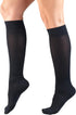 Truform Compression Socks, 15-20 mmHg, Women's Dress Socks, Knee High Over Calf Length, Navy Diamond Knit, Large...