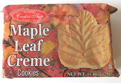 Maple Leaf Cookies, one 11.4 oz package...