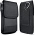 Cell Phone Pouch Belt Holster Case for iPhone 15, 15 Pro 14, 14 Pro 13 Pro, 13 12 Pro Xs X 11 XR Samsung Galaxy S24 S23 S22 S21 S20 S10 S9, ID Car...