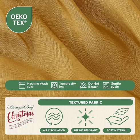Biscaynebay Wrap Around Bed Skirts for Queen Beds with Short Drop of 12", Gold Adjustable Elastic Dust Ruffles Easy Fit Wrinkle Resistant Silky Lu...