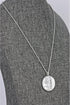 American Coin Treasures Italian Lire Coin Pendant Necklace - L.100 Jewelry Lira Coin from Italy for Collectors with Silvertone Chain & Lobster Cla...