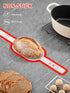 SMARTAKE 1-Pack Silicone Bread Sling for Dutch Oven, Reusable Sourdough Baking Mat with Long Handle, Non-Stick Easy Silicone Bread Sling Mat for T...