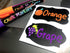 18 Classic Neon Chalk Markers Double Pack of Both Fine and Reversible Medium Tip Liquid Chalk Pens Wet Erasable - Menu Boards, Glass, Windows, Whi...