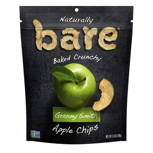 bare Snacks Apple Chips, Granny Smith, 3.2oz bag...