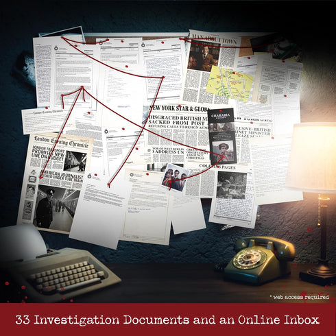 Cryptic Killers Unsolved murder mystery game - Cold Case Files Investigation Detective Evidence & Crime File - individuals, date nights & party ga...