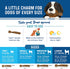Bernie's Charming Chompers - Daily Dental Chews for Dogs 5-15 Lbs. - 22 Count - Cleans Teeth, Freshens Breath, Boosts Oral-Gut Microbiome. Easy to...