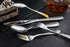 New Star Foodservice 1029871 Slimline Pattern, 18/0 Stainless Steel, Coffee Spoon, 4.75-Inch, Set of 12...