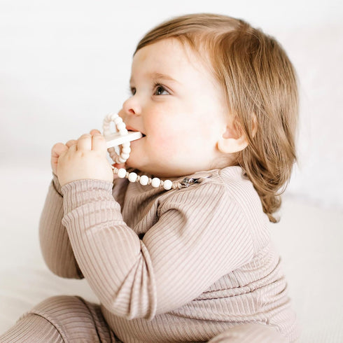 Ryan & Rose Cutie Bit Teether (Ivory)...