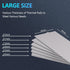 12.8 W/mK Thermal Pad, 85x45x1.0mm, Silicone Cooling Thermal Pads and Non Conductive High-Temperature Resistance with Dual Self-Adhesive Films for...